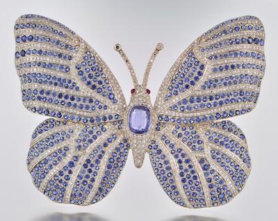 A Magnificent Butterfly Brooch