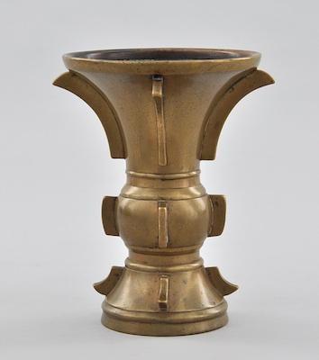 A Chinese Bronze Zun 20th Century b5beb