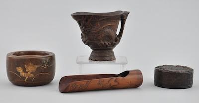 Four Decorative Bamboo Articles, Chinese