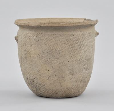 Korean Pottery Jar with Handles  b5c36