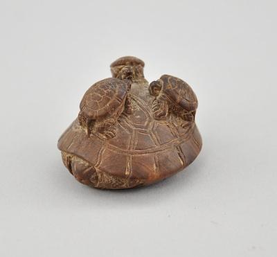 Tortoise with Three Babies Wood b5c62