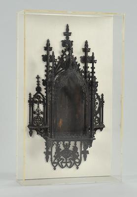 A Carved Wood Reliquary Shelf  b5c8e