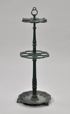 Antique Cast Iron Locking Umbrella