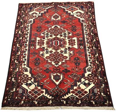 A Malayer Rug Approx. 7'-1" x 4'-6".