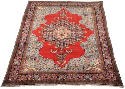 A Tabriz Carpet Approx. 6'-6" x