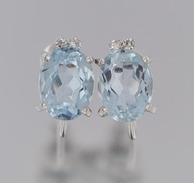 A Pair of Ladies Aquamarine and b5a76