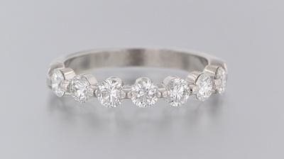 A Platinum and Diamond Ring Platinum b5a79