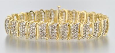 A Ladies Diamond Tennis Bracelet b5aa7