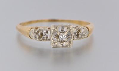 A Ladies Vintage Diamond Ring b5b25