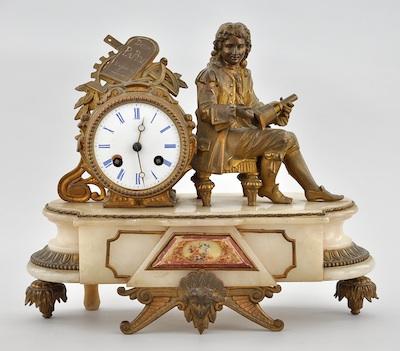 A Figural Mantel Clock Commemorating b5b7e