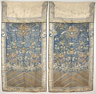 A Pair of Chinese Silk Textiles b5bc6