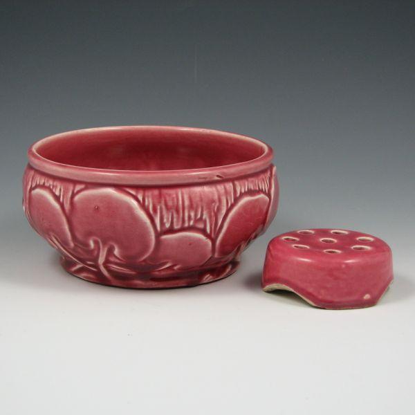 Weller bowl in pink or mauve gloss b605a