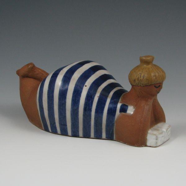 Gustavsberg pottery figure on a