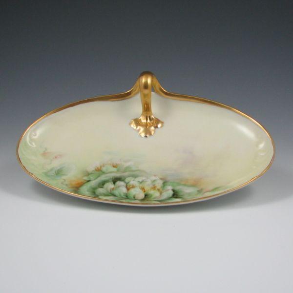 Limoges France gilded tray with b60e7