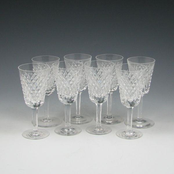 Eight 8 Waterford Crystal wine b60fa