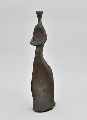 An Unsigned Bronze Figural Sculpture