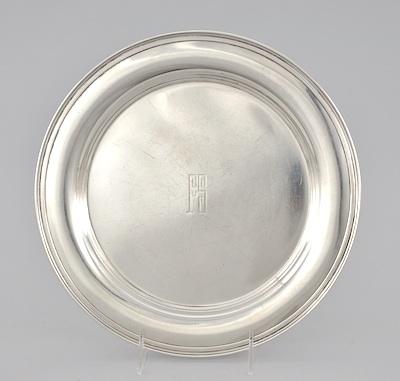 A Sterling Silver Tray From Tiffany