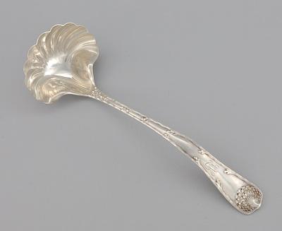 A Sterling Silver "Wave Edge" Ladle