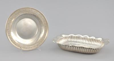 Two Sterling Silver Serving Dishes