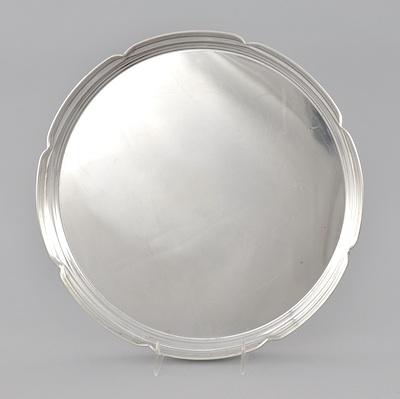 A Sterling Silver Tray by Randahl