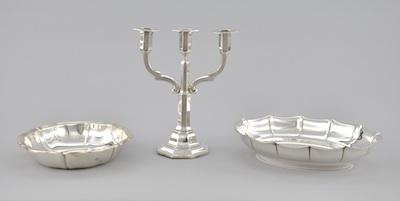Two German Silver Serving Bowls