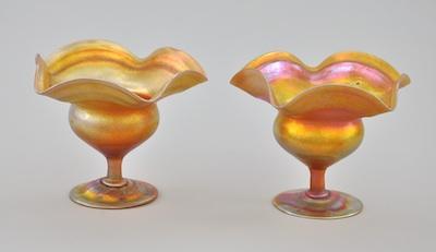 A Pair of Tiffany Favrile Glass b6441
