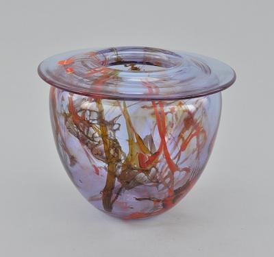 A Contemporary Fostoria Glass Vase b6470