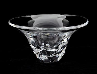 An Orrefors Glass Bowl Approx. 8-5/8D