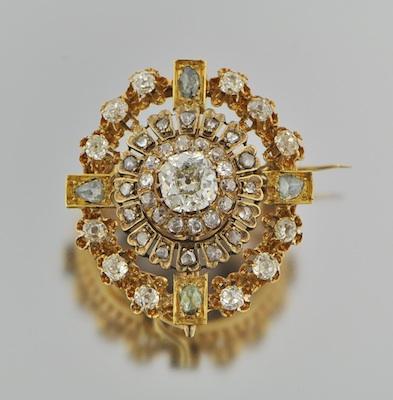 A Victorian Diamond Brooch 1 5 b64ac