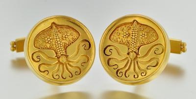 A Pair of Potter & Mellen 18k Gold