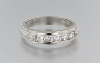 A Platinum and Diamond Ring Platinum b653b