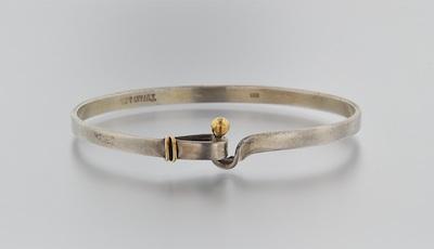 A Tiffany & Co Silver and 18k Bracelet