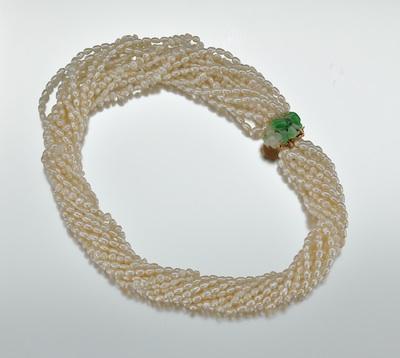 A Twelve Strand Baroque Pearls b6596