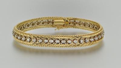 A Ladies 14k Gold and Diamond b65c8