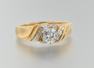 A Ladies Diamond Engagement Ring b65da