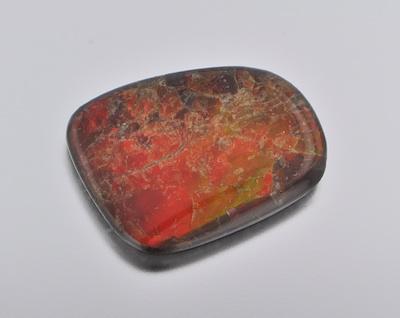 An Unmounted Opal or Ammolite Triplet b65e6