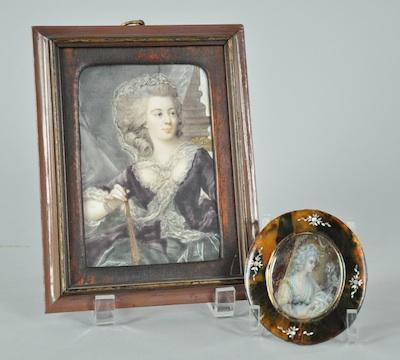 Two Miniature Portraits of Marie b62d1