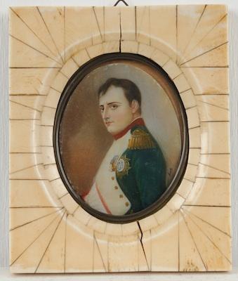 A Miniature Portrait of Napoleon.