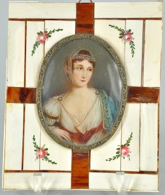 A Miniature Portrait of Maria Paulina  b62d3