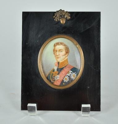 A Miniature Portrait of a Man in