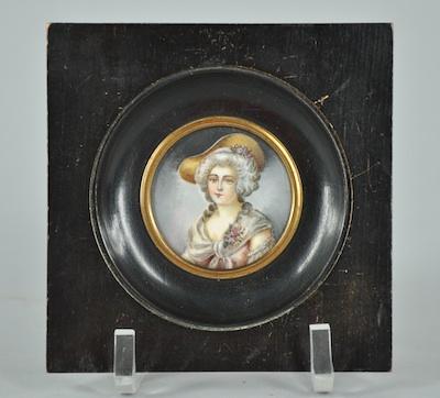 A Miniature Portrait of a Lady