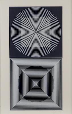 Victor Vasarely French Hungarian  b6380