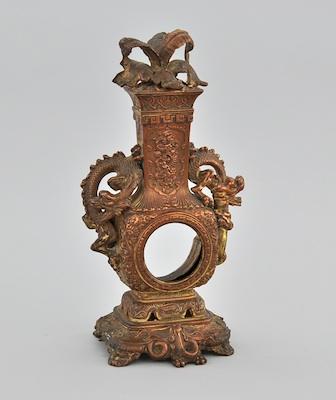 A Bronze Pocket Watch Holder In b6601