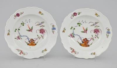 A Pair of Antique Meissen Dishes  b6632