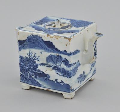A Chinese Blue & White Porcelain Teapot