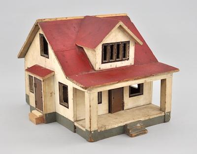 A Wooden Dolls House The simple wood