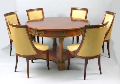 An Empire Style Dining Table and b6709