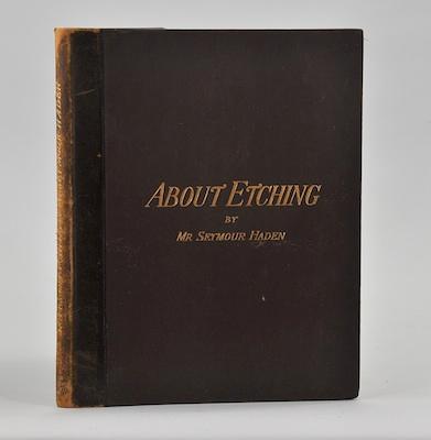 About Etching, by Mr. Seymour Haden