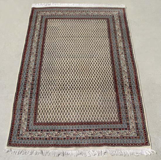 HAND TIED ORIENTAL RUG Repeating b7f3d