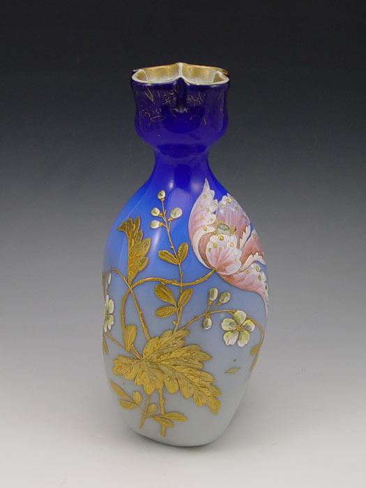 FRENCH ENAMEL ART GLASS VASE Possibly b7f99